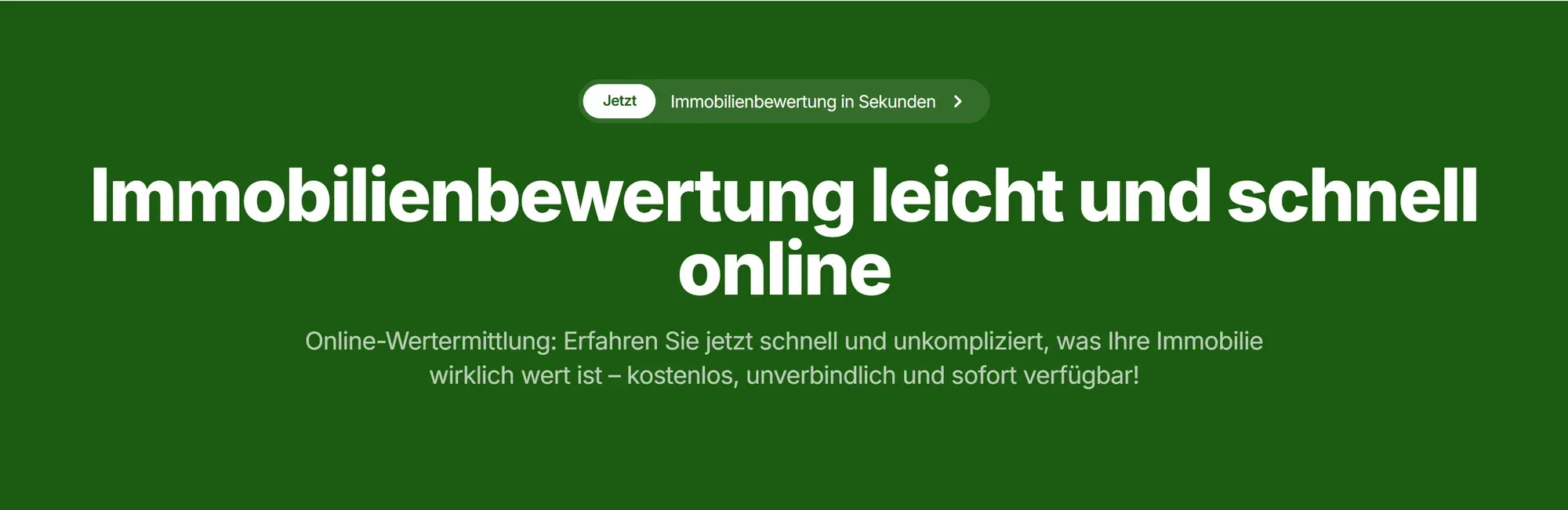 Hervorgehobener Bereich der Startseite im hellen Modus