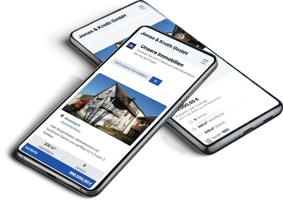 Mobile Ansichten der Highspeedpage